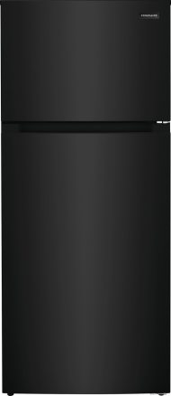 16 Cu. Ft. black top freezer refrigerator with spacious interior shelves in Refrigerators and Appliances collections