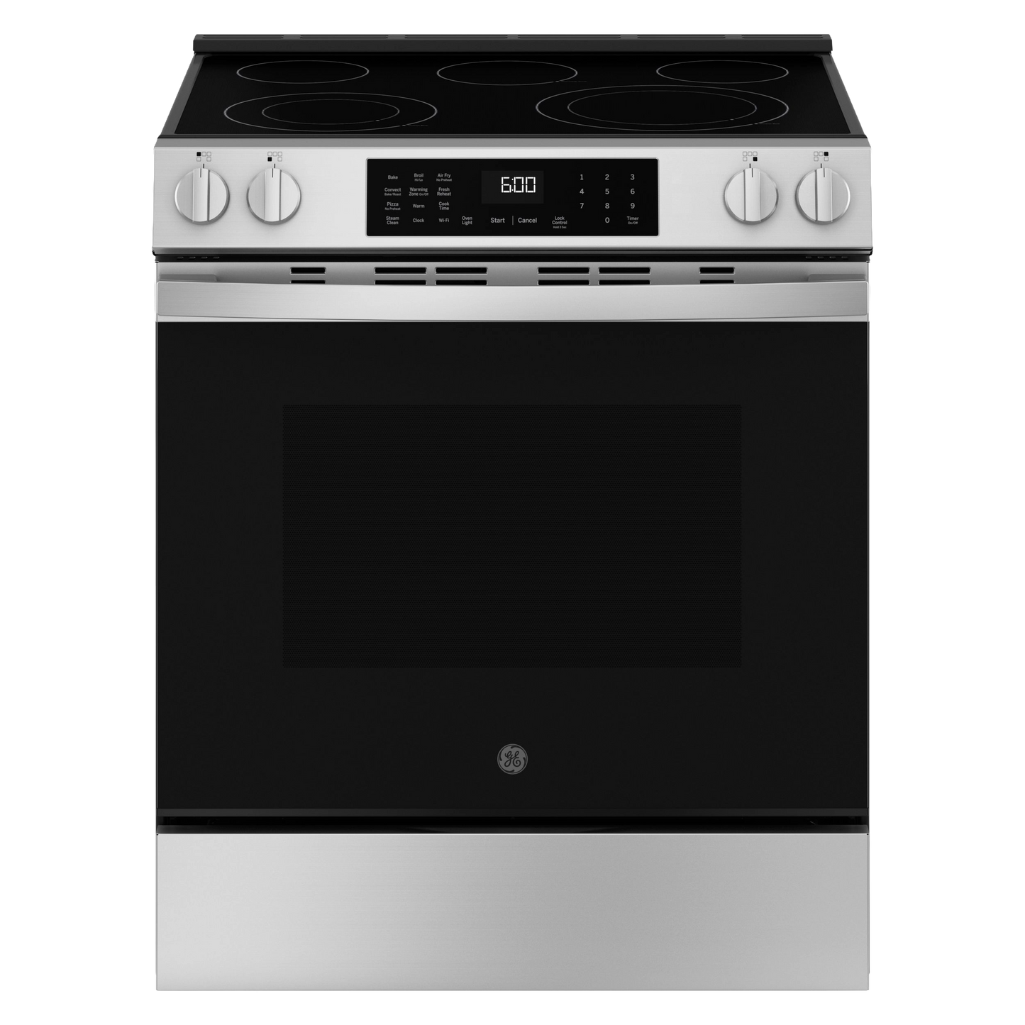 GE® ENERGY STAR® 30" Slide-In Electric Convection Range with No Preheat Air Fry and EasyWash™ Oven Tray