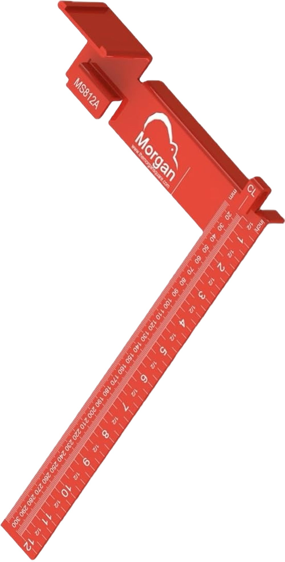 Kiwi Vision Morgan Square 8" x 12" Aluminum Square, Red