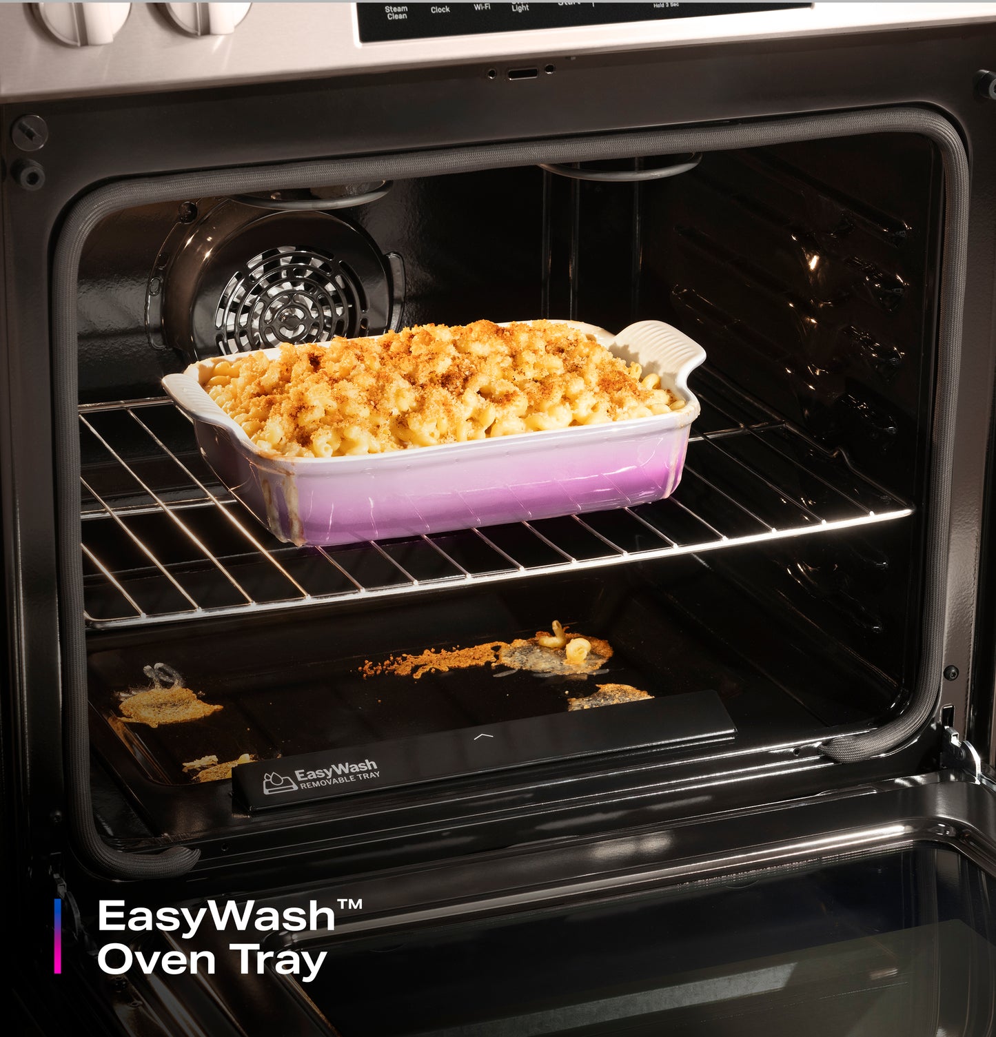 GE Profile™ ENERGY STAR® 30" Smart Slide-In Induction and Convection Range with No Preheat Air Fry and EasyWash™ Oven Tray