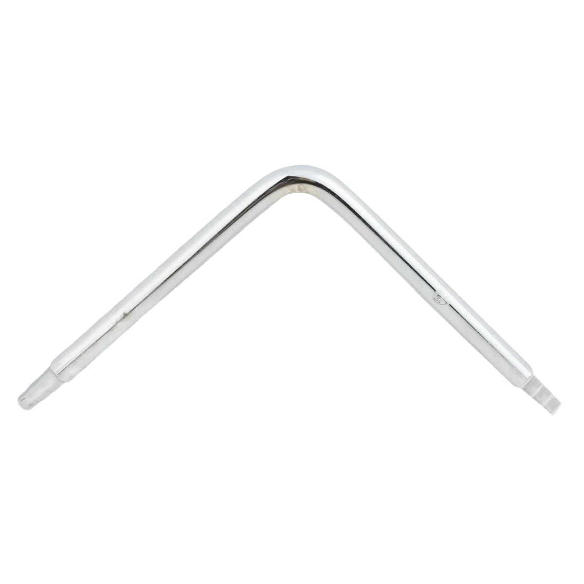 Chrome-plated steel faucet seat wrench designed for home improvement plumbing and repair tasks