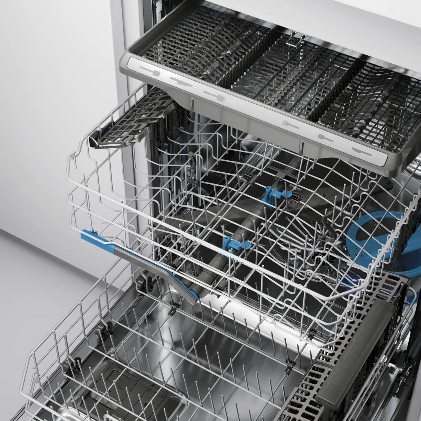 open stainless steel 24 dishwasher racks with adjustable tines in dishwashers and kitchen appliances collection