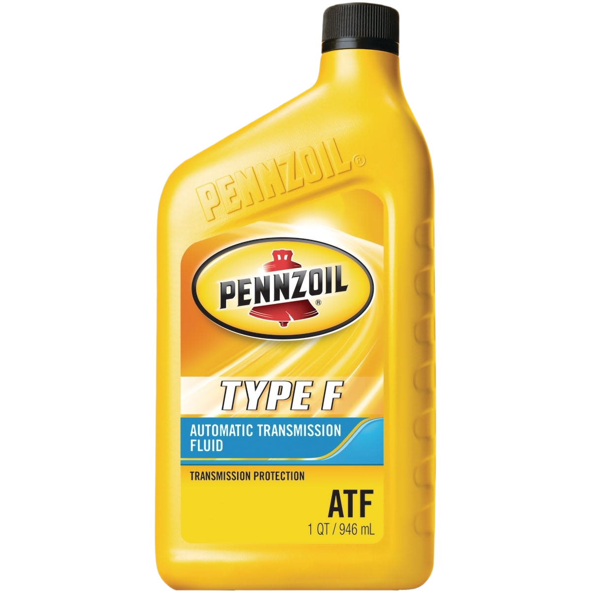 Yellow Pennzoil container of Type F automatic transmission fluid for automotive lubricant and fluid supplies under $50 collection
