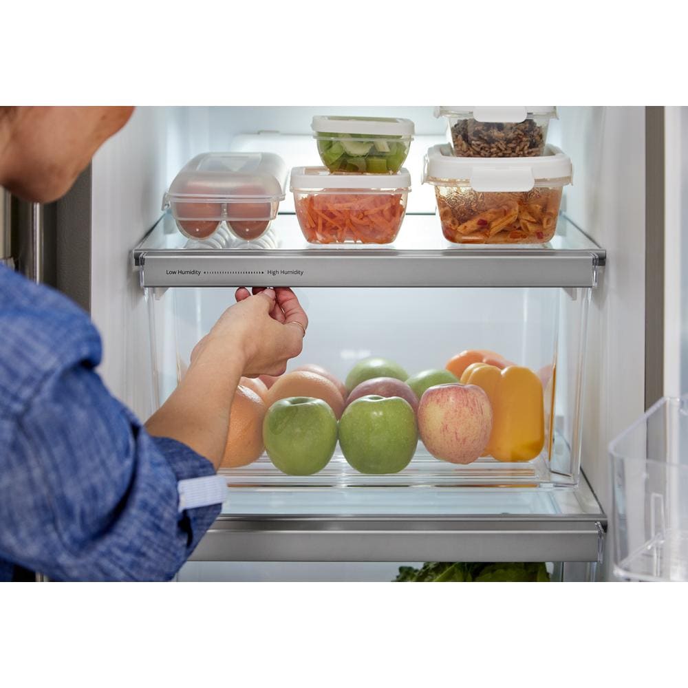 36-Inch Wide Side-by-Side Refrigerator - 25 Cu. Ft.