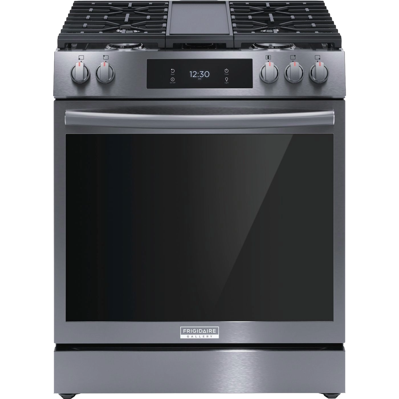 30" Front Control Gas Range with Total Convection