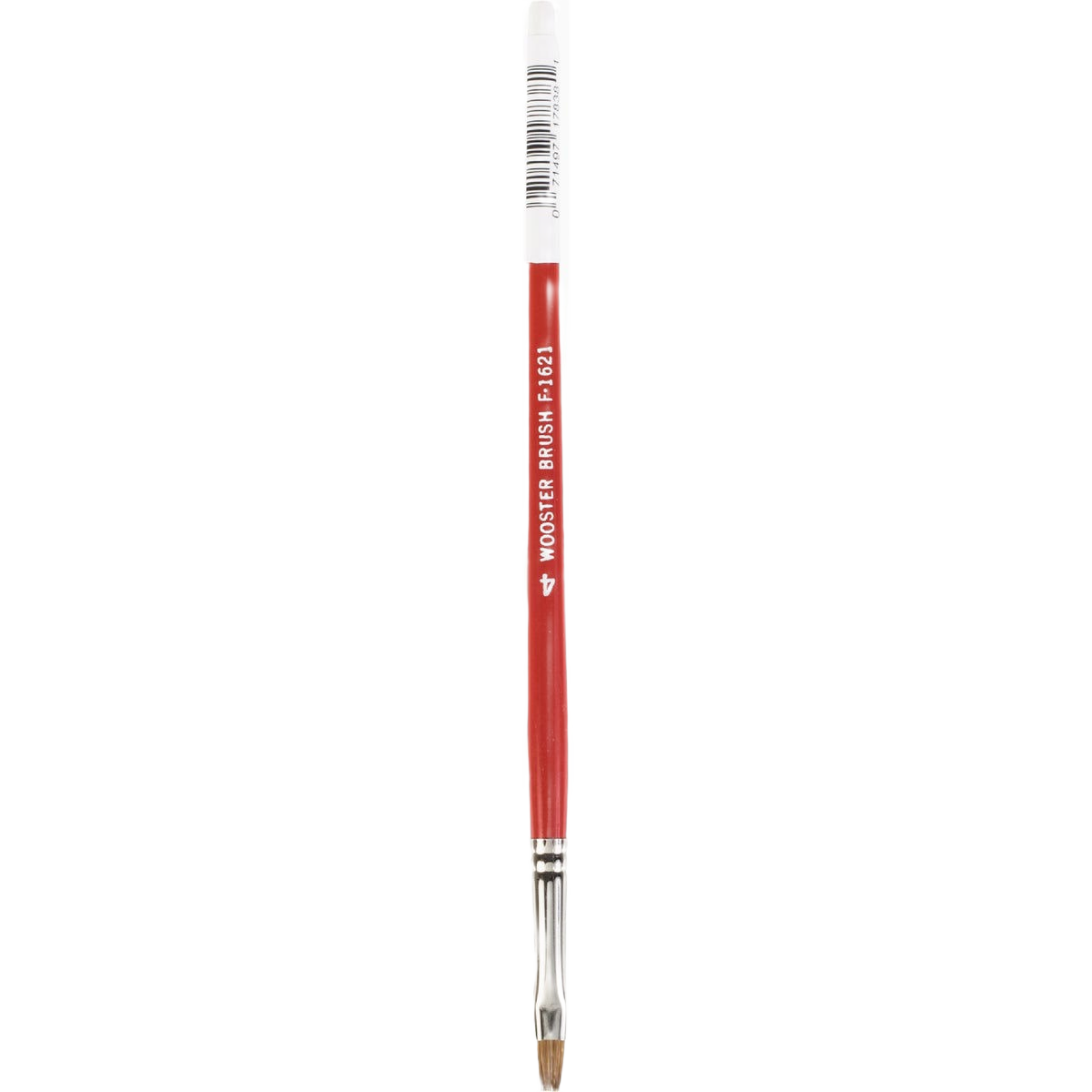 Fine-tipped red sable brush with wooden handle in paint supplies and Wooster Brush collections under $50