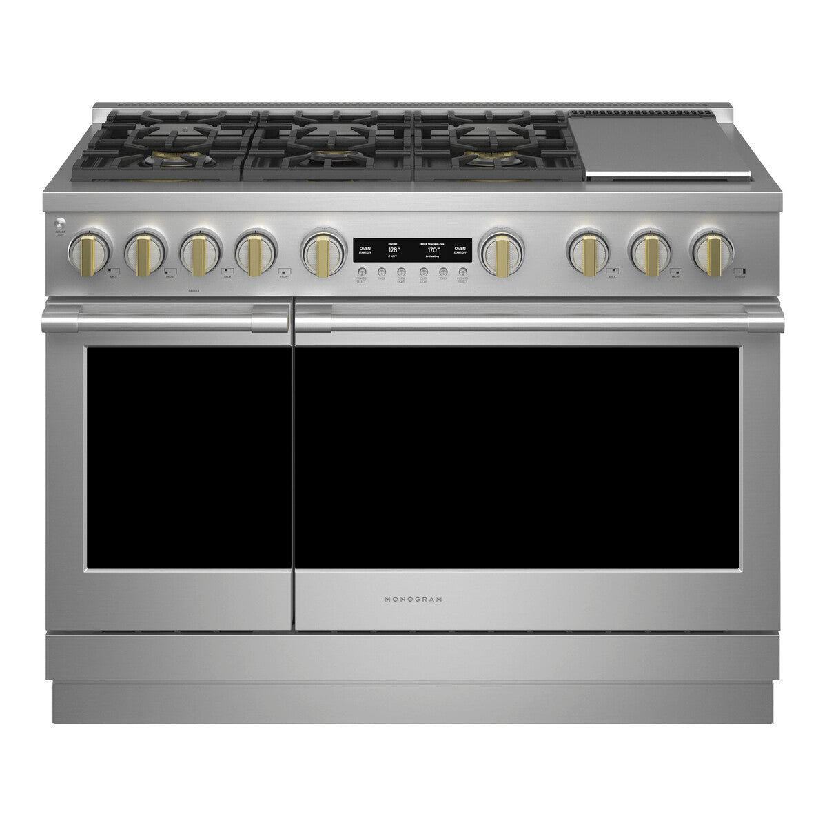 Monogram 48" Dual-Fuel Professional Range with 6 Burners and Griddle
