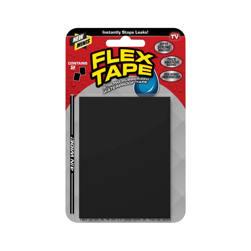 Black mini repair tape 2-pack in packaging for sealing leaks and cracks in home improvement projects under $50 collections