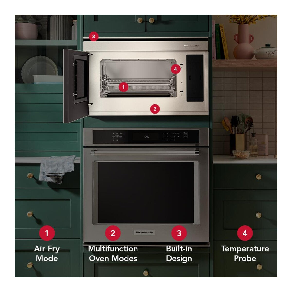 Built-In More-in-One Convection Microwave Oven