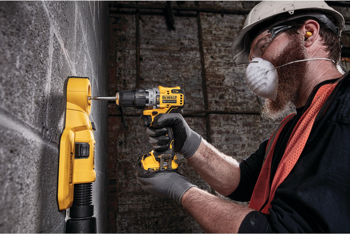 DEWALT 12V MAX* Brushless Cordless 3/8 in. Hammer Drill Kit