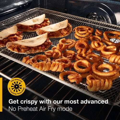 30-inch Gas Range with Air Cooking Technology and EZ-2-Lift™ Hinged Grates