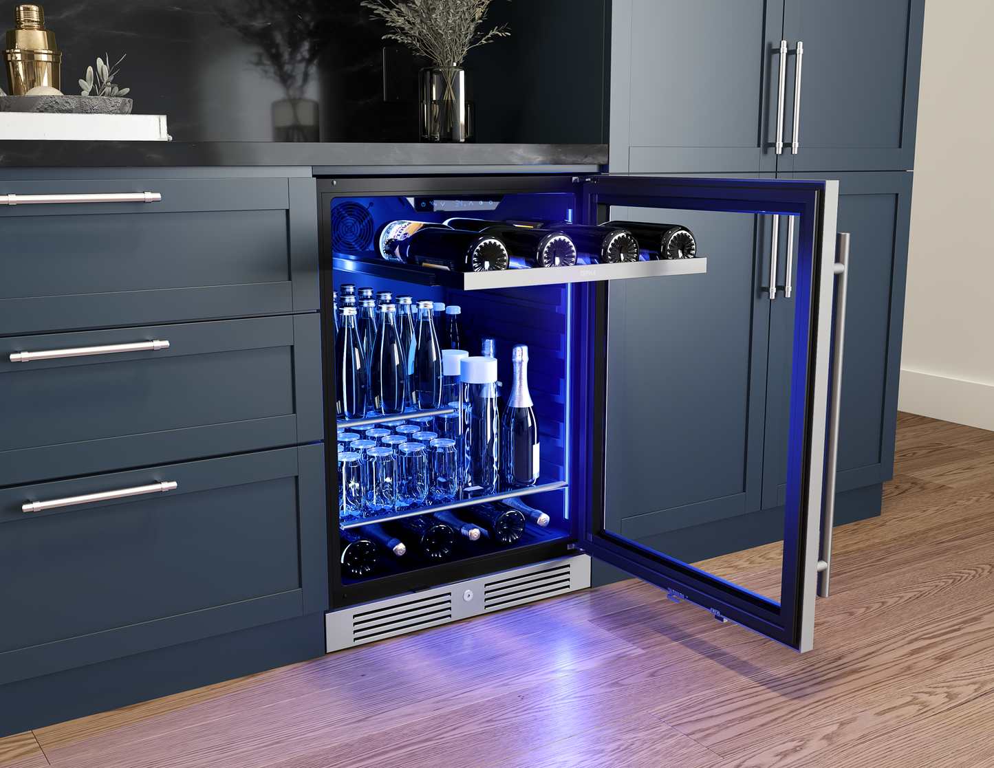 Beverage Center 24", Reversible Single Zone