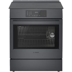 800 Series, Induction Slide-in Range, 30'', Black Stainless Steel
