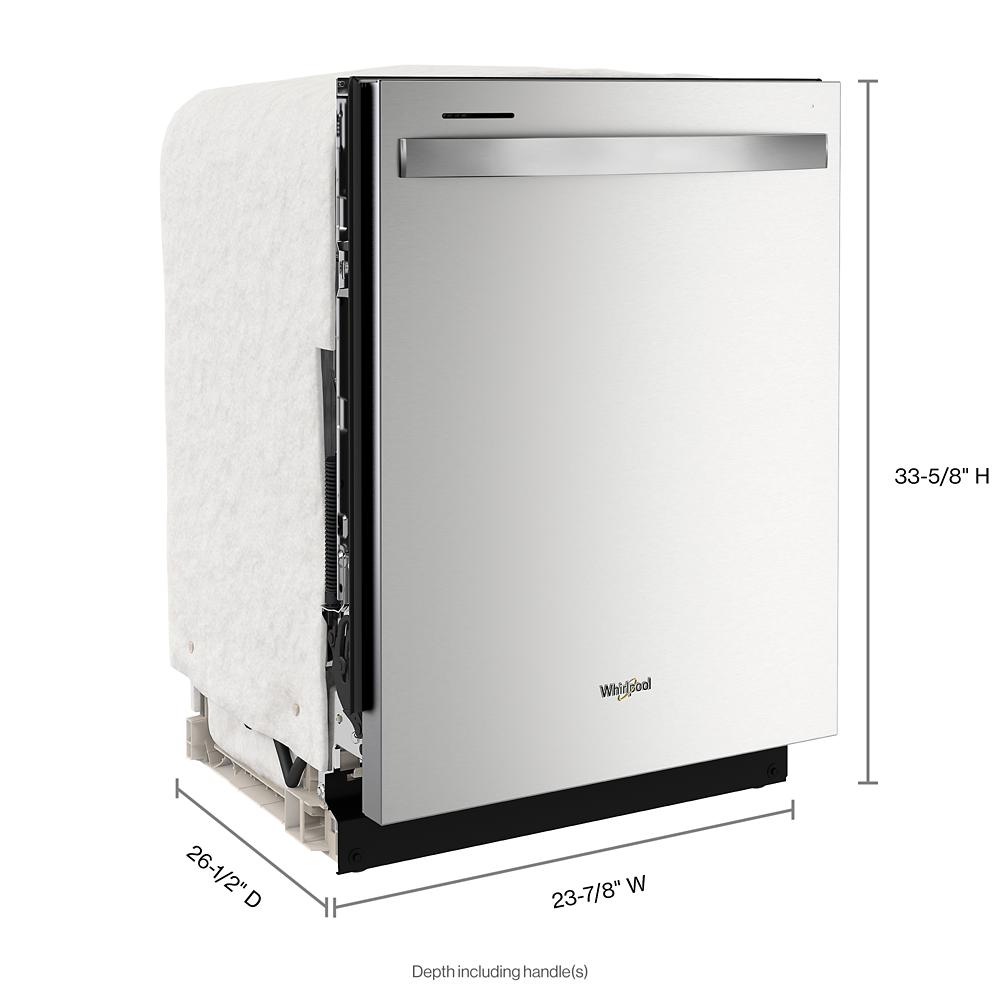 24-inch stainless steel dishwasher with quiet 47 dBA operation and intelligent wash in appliances at Hartville Hardware