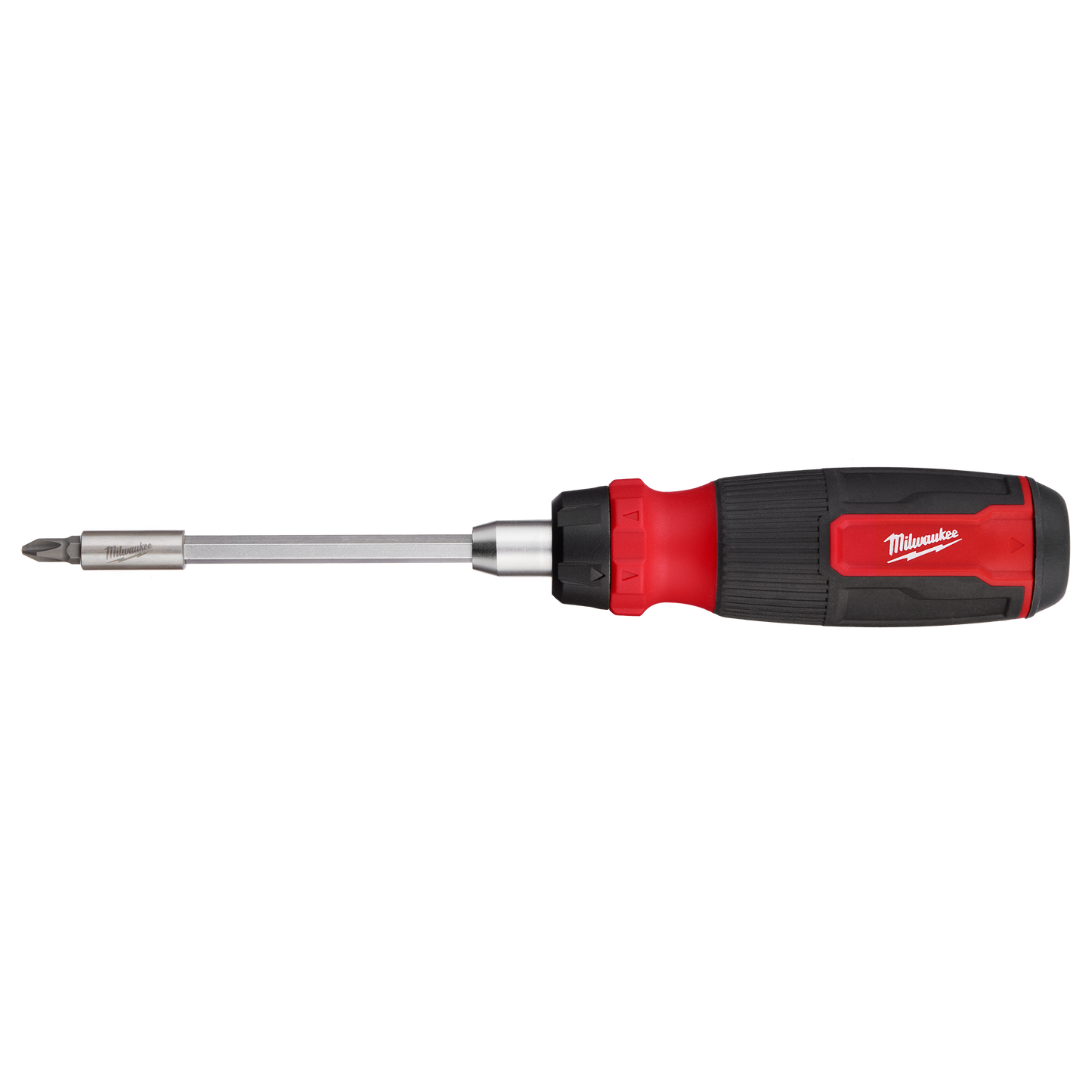 Milwaukee 2pc 14-in-1 Ratcheting Multi-Bit Screwdriver and 8-in-1 Compact Multi-Bit Screwdriver