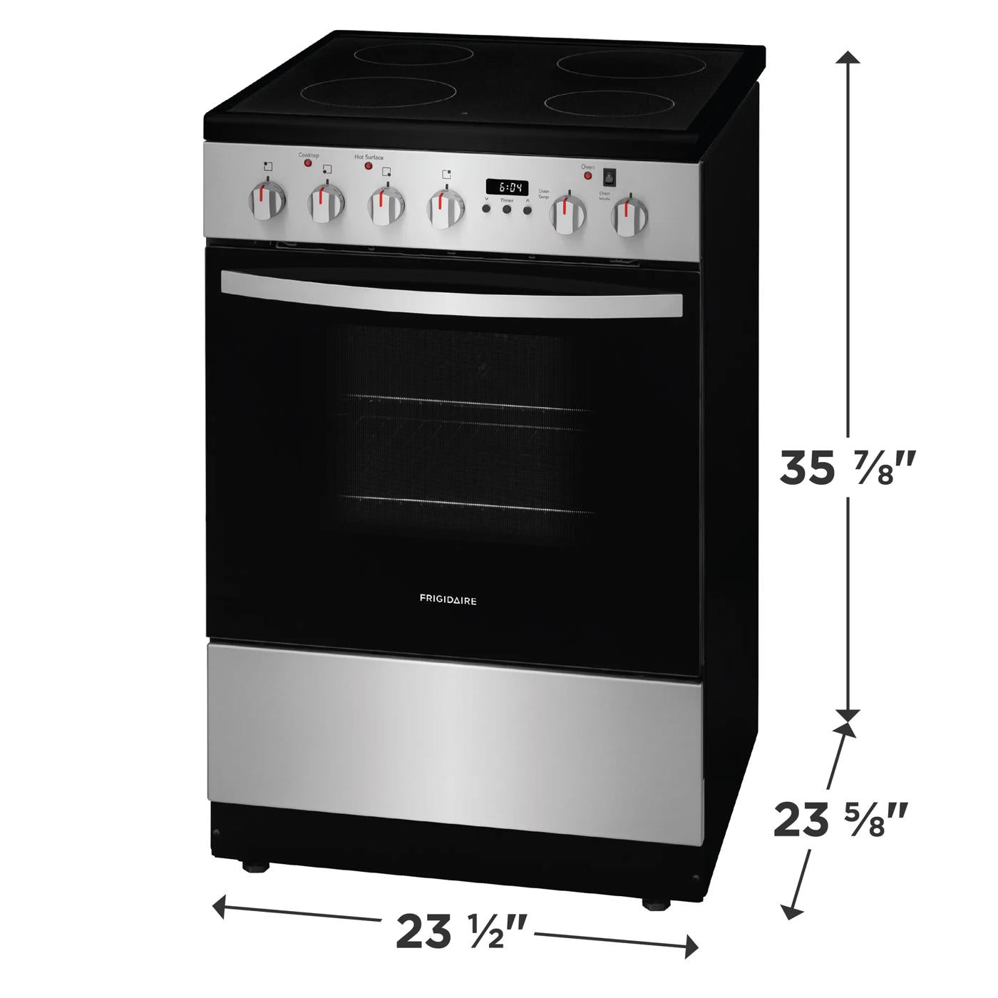 24" Freestanding Electric Range