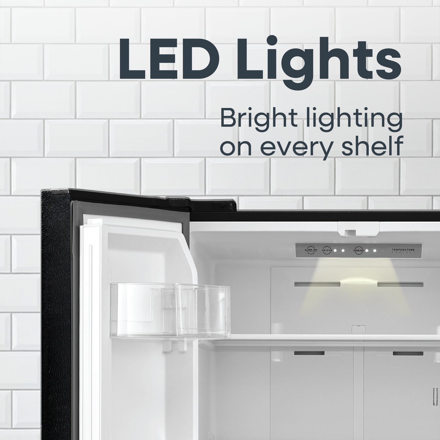 Element Electronics 18.4 cu. ft. French Door Refrigerator - Stainless Steel, ENERGY STAR (ERFD19CGCB)