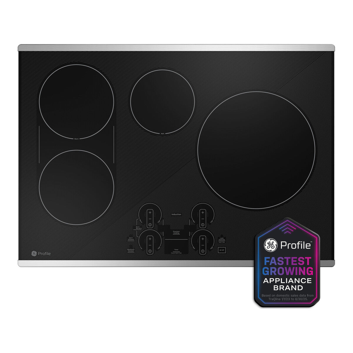 GE Profile™ ENERGY STAR® 30" Built-In Touch Control Induction Cooktop