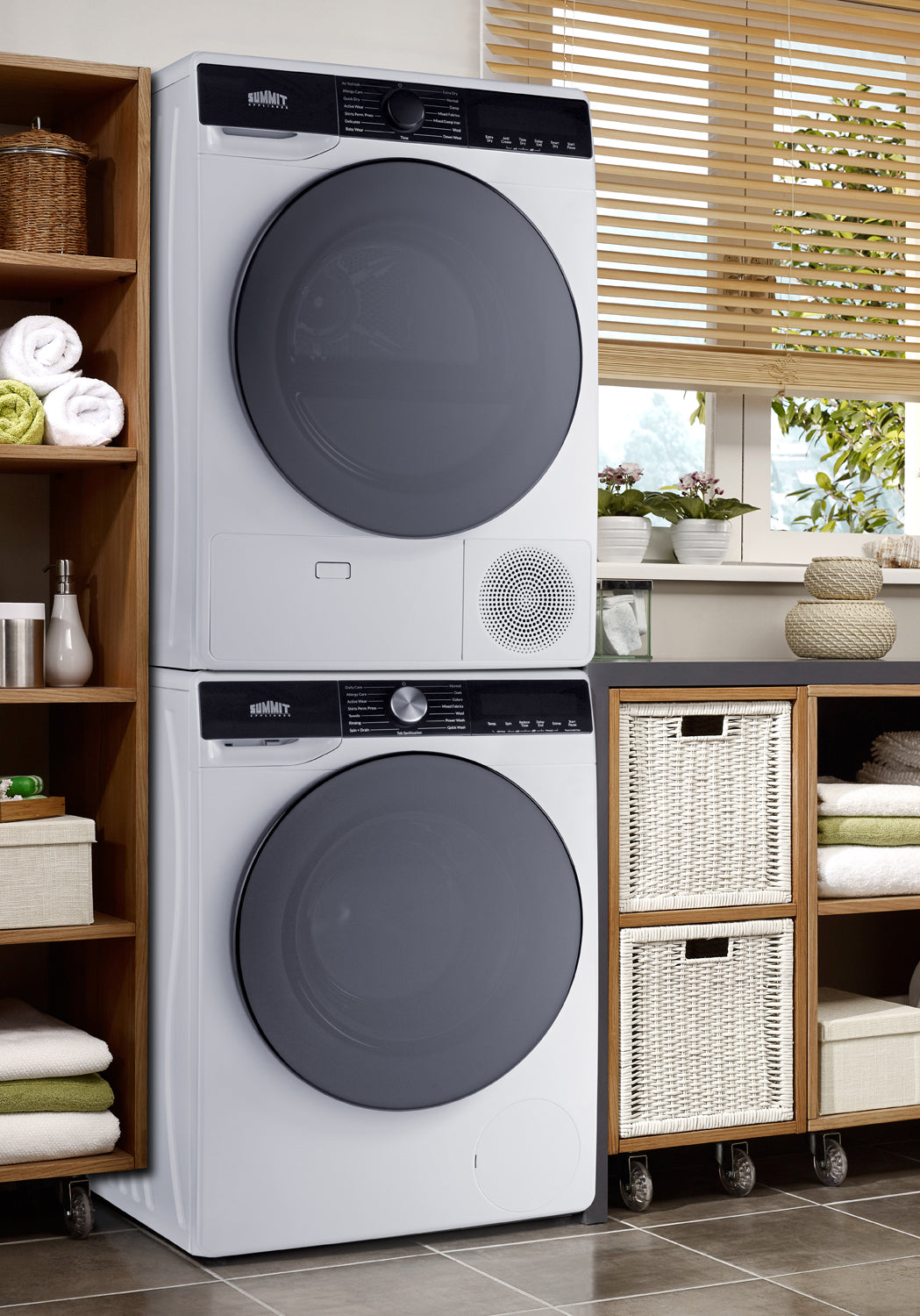 Washer/Heat Pump Dryer Combination