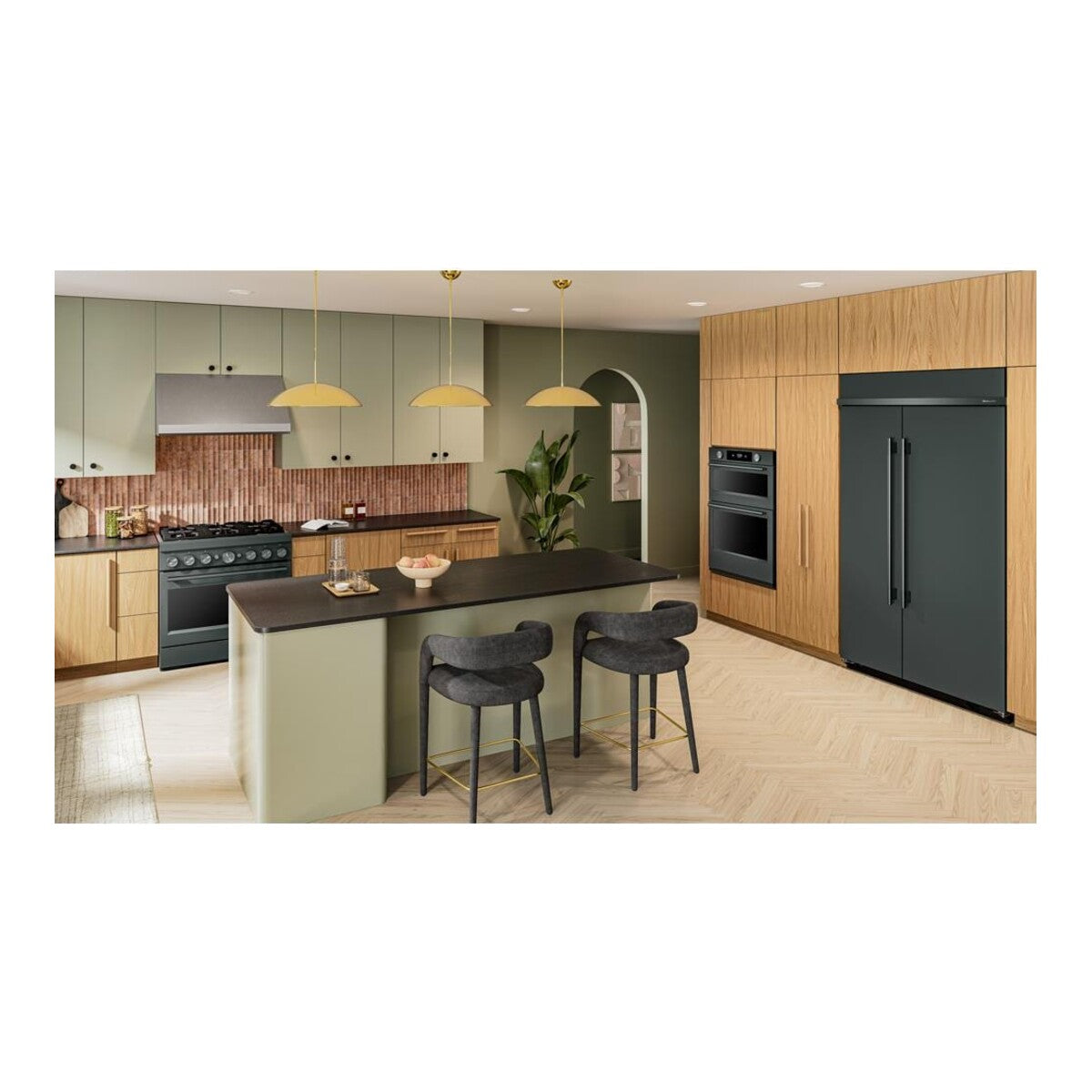 30-inch Smart Electric Combo Wall Oven with Assisted Cooking Modes - Juniper