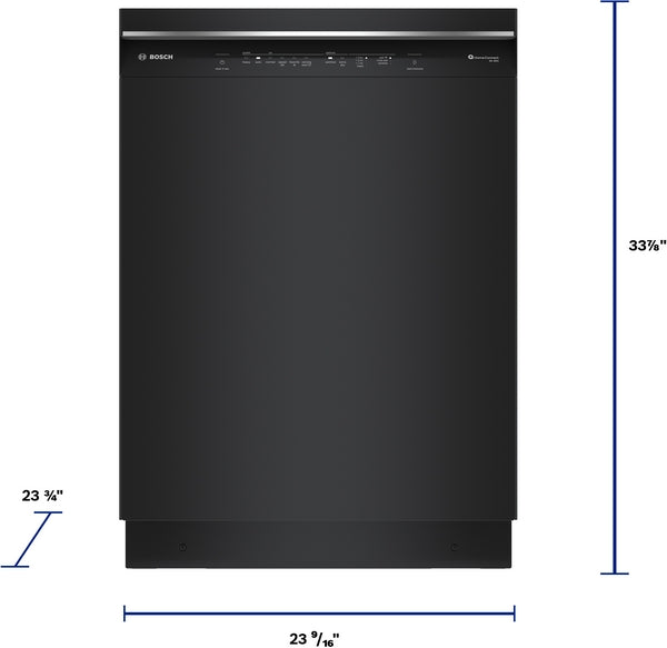 300 Series, Dishwasher, 24'', Black