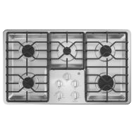 GE® 36" Built-In Gas Cooktop with Dishwasher-Safe Grates