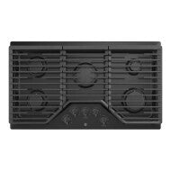 GE® 36" Built-In Gas Cooktop with 5 Burners and Dishwasher Safe Grates