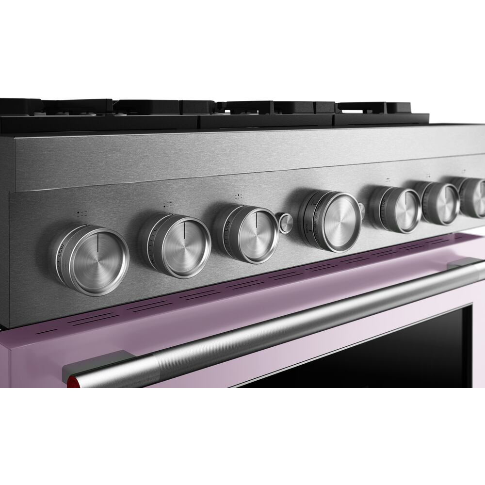 36-Inch 6 Burner Commercial-Style Dual Fuel Range with No Preheat Air Fry Mode