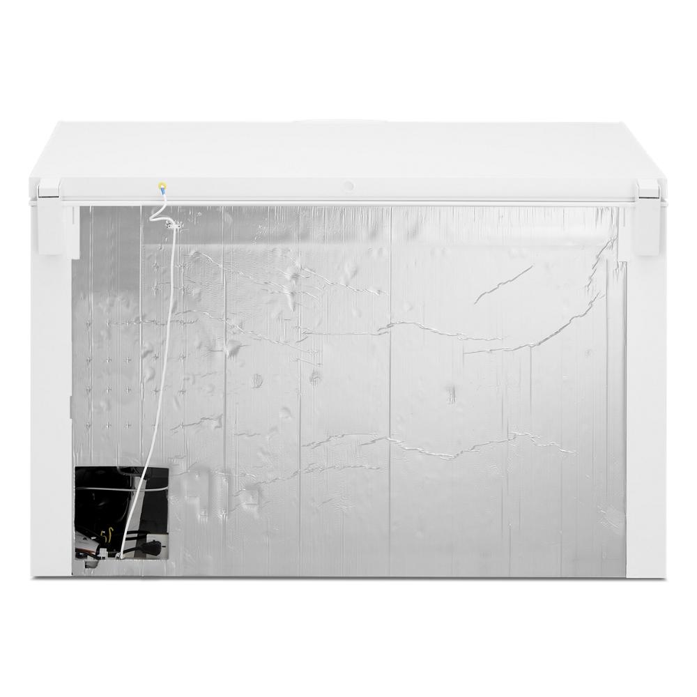 White chest freezer interior showing insulation panels and wiring in Freezers & Ice Makers and Appliances collections