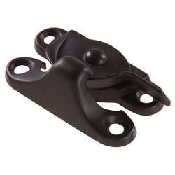 Oil rubbed bronze crescent sash lock for window security in hardware, latches, and home improvement collections under $50