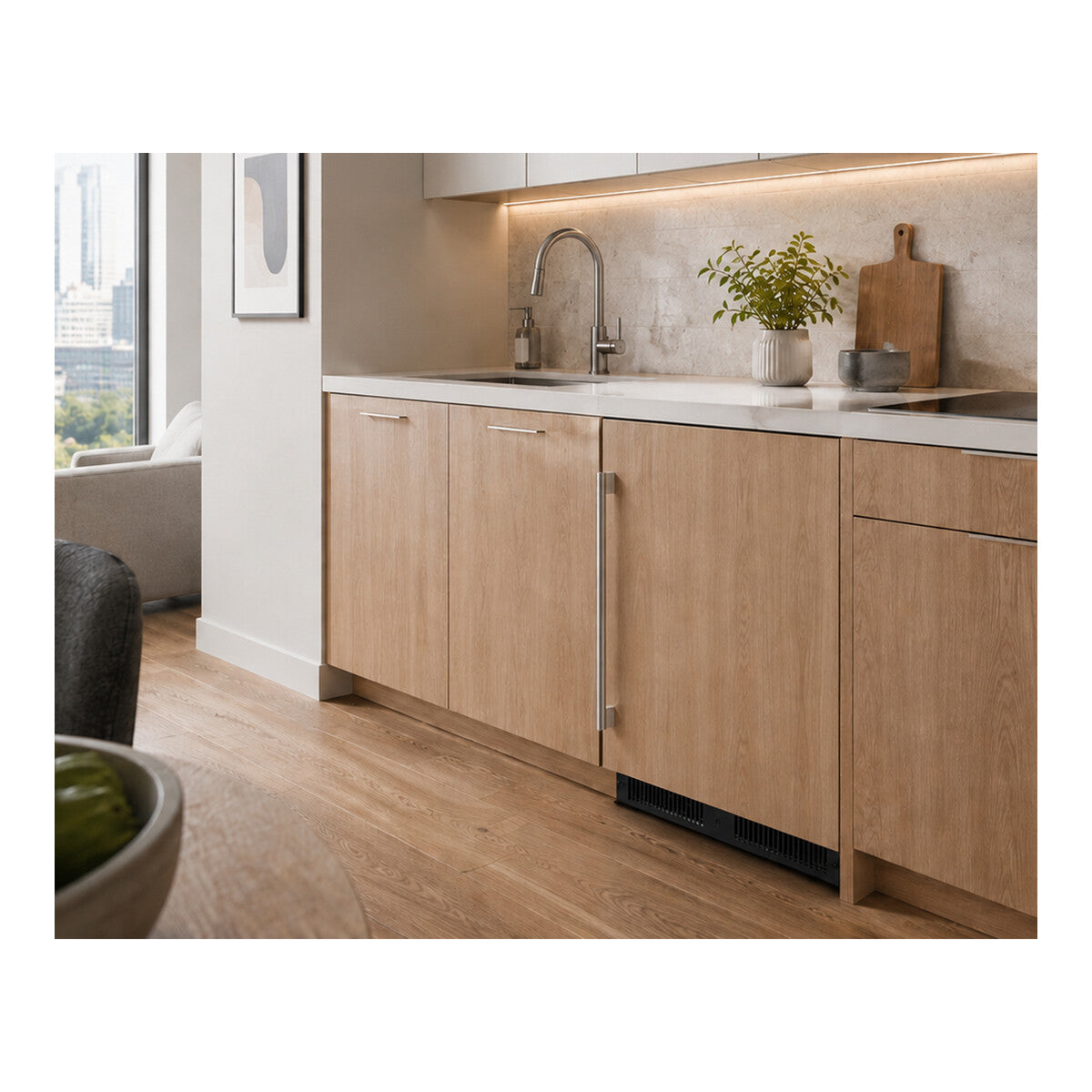 24" Wide Built-In All-Freezer (Panel Not Included)