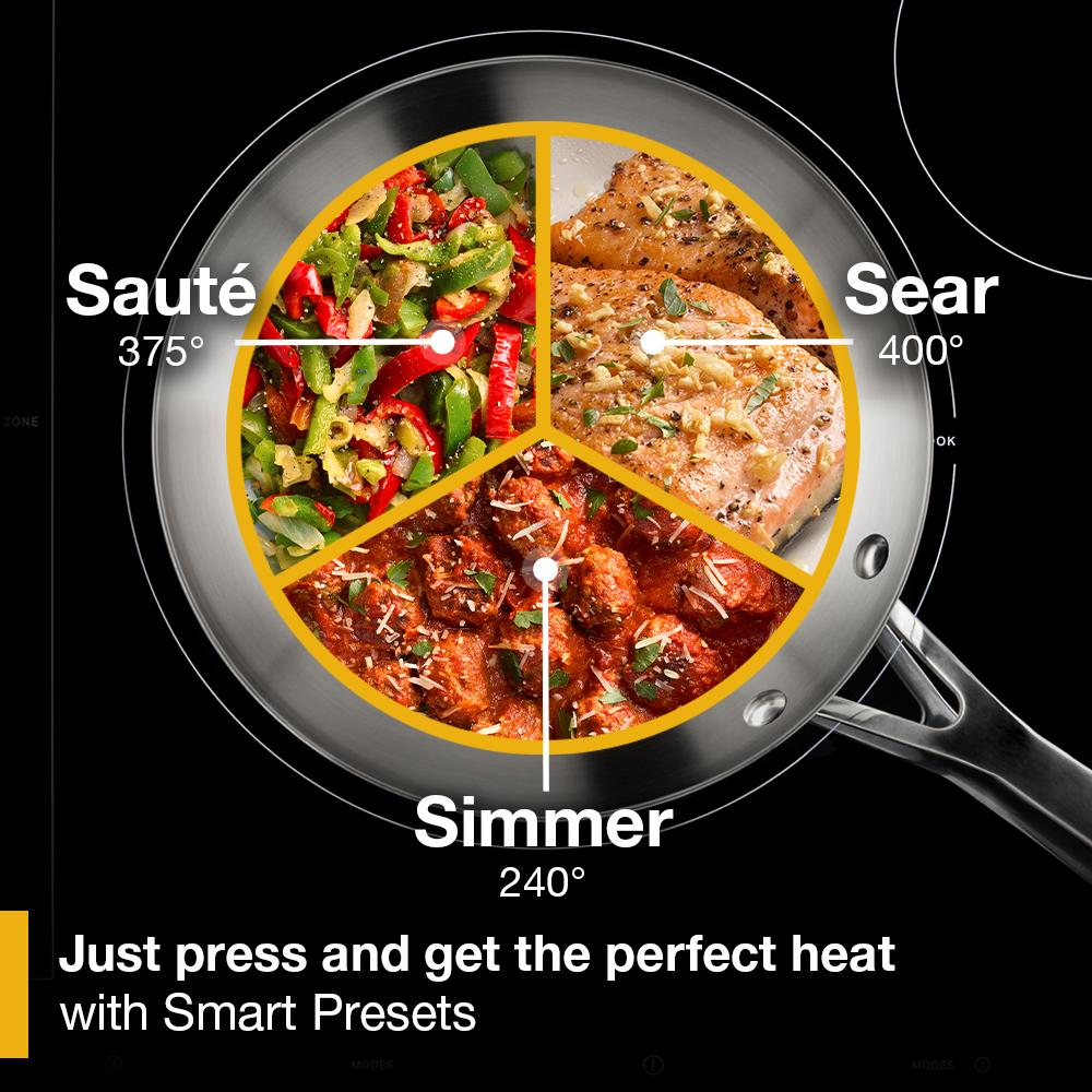 30" Intelligent Induction Cooktop with Temp Cook™ Technology