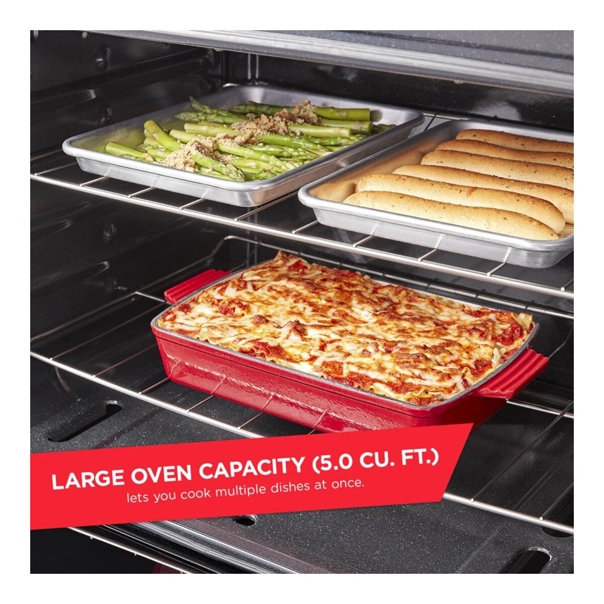 Amana® 30-inch Gas Range with Easy-Clean Glass Door