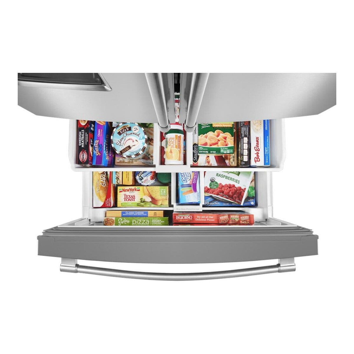 33-Inch Wide French Door Refrigerator with Water Dispenser - 22 Cu. Ft