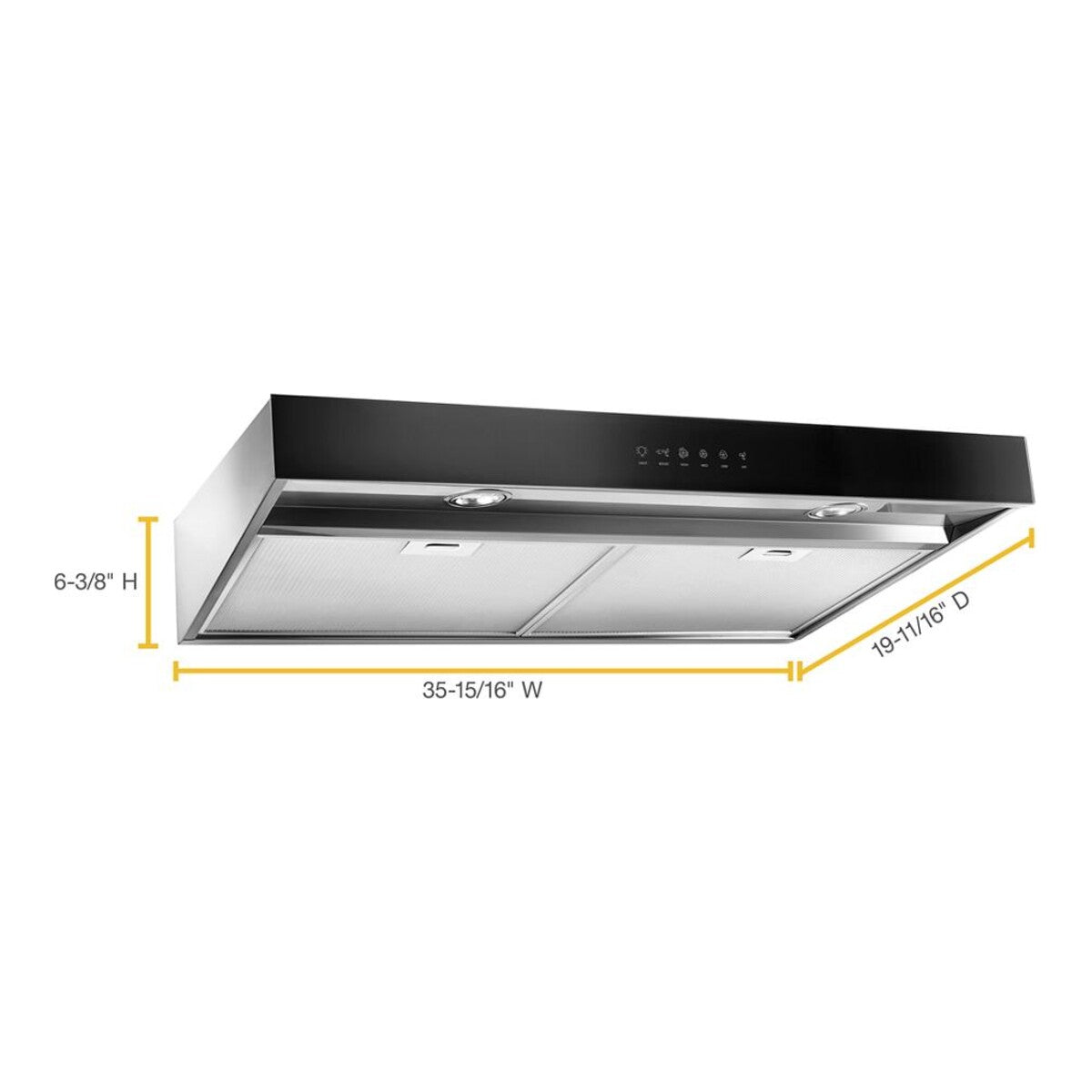 36" Range Hood with Boost Function
