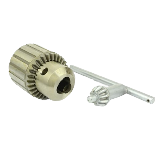 Heavy-duty 1/2-inch keyed drill chuck with metal tightening key for home improvement tools under $50 collection