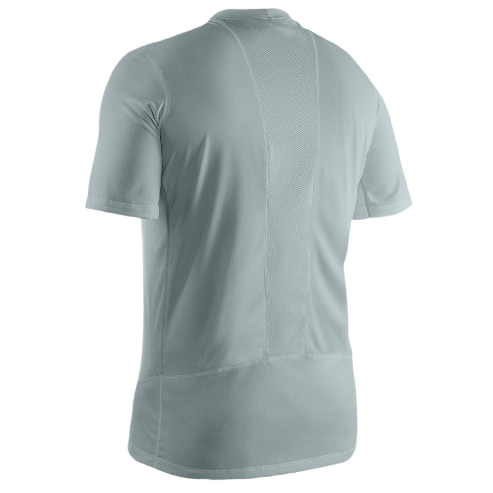 Lightweight gray men's performance shirt with breathable fabric for workwear in Milwaukee Apparel clothing collections
