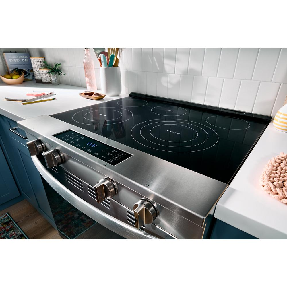 30-inch Electric Smart Range with Air Cooking Technology