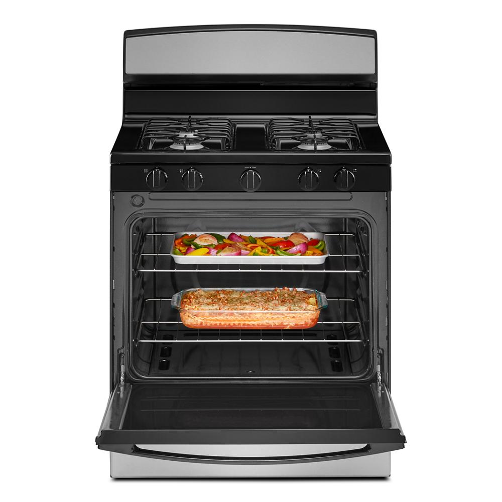 Amana® 30-inch Gas Range with Easy-Clean Glass Door