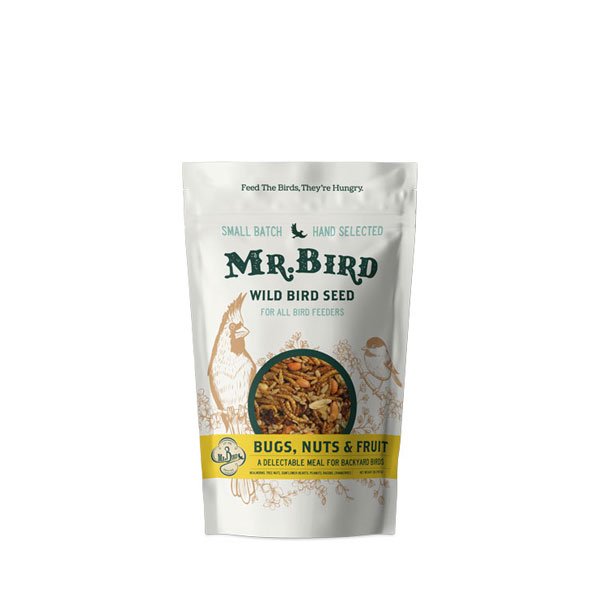 Mr. Bird  Bugs, Nuts & Fruit Bag Seed, 2lb