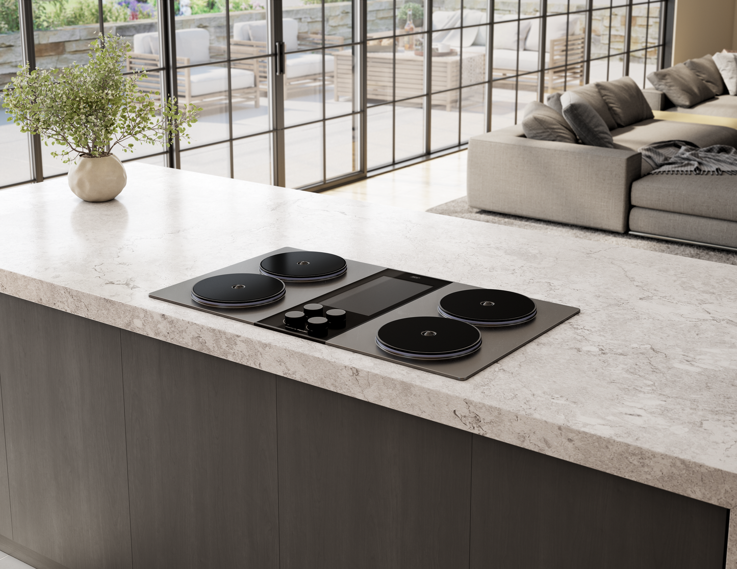 HyperCore Induction Cooktop, 36in, Charcoal, Requires Battery