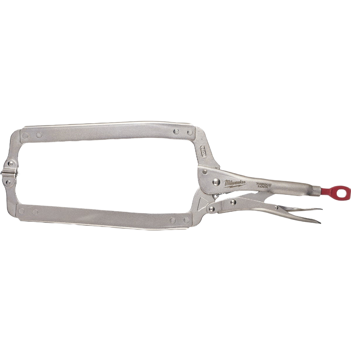 Metal swivel locking c-clamp with adjustable jaw pads for woodworking and hand tool applications under $50 collections