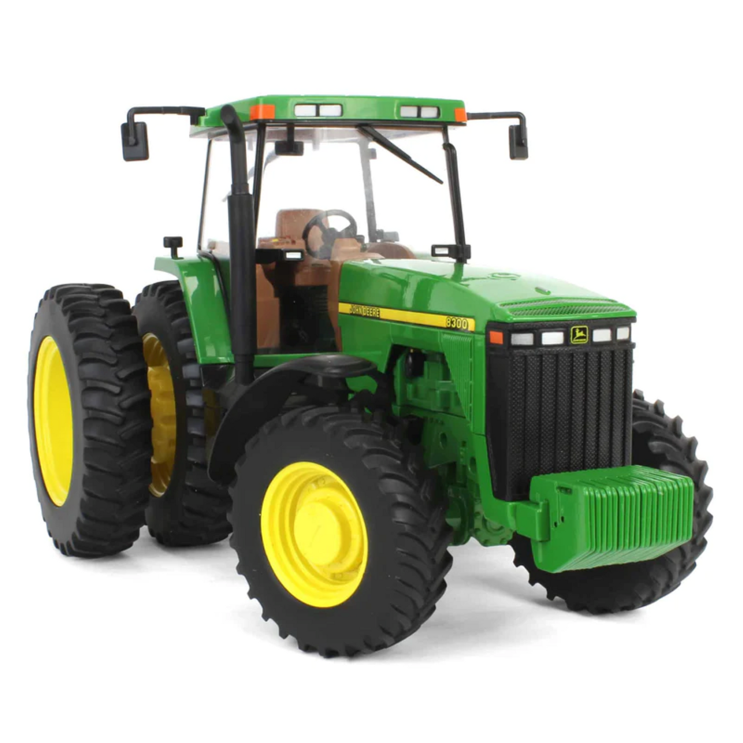 TOMY John Deere 1/16 Scale 8300 Tractor With Front Wheel Assist & Duals