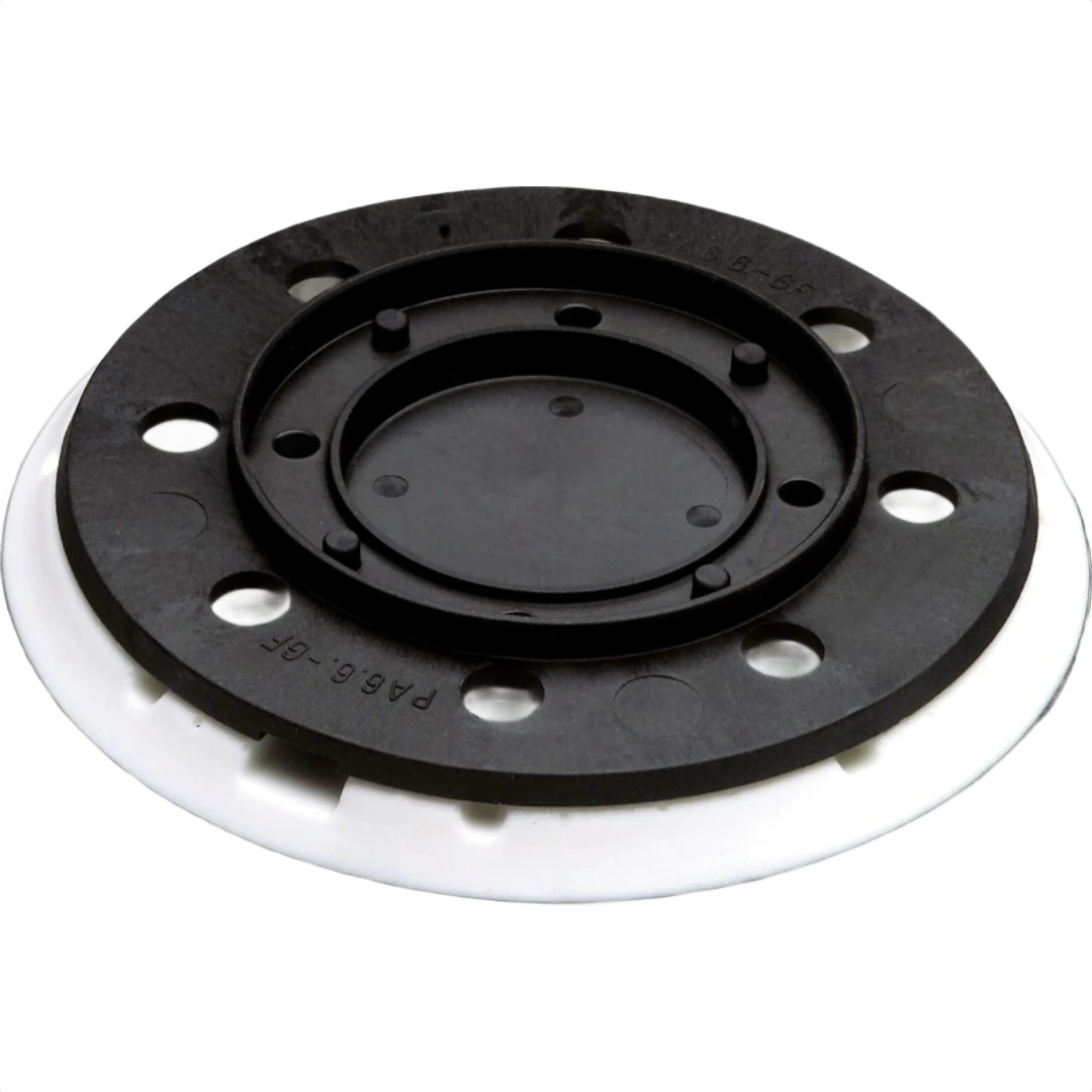 Supersoft StickFix sanding pad with black backing plate and white edge for Festool power tool accessories collection