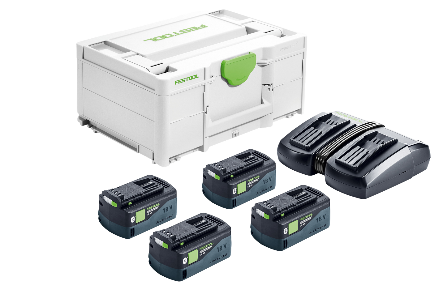 Festool 578675 Energy Set SYS 18V 4xHP5/TCL6DUO