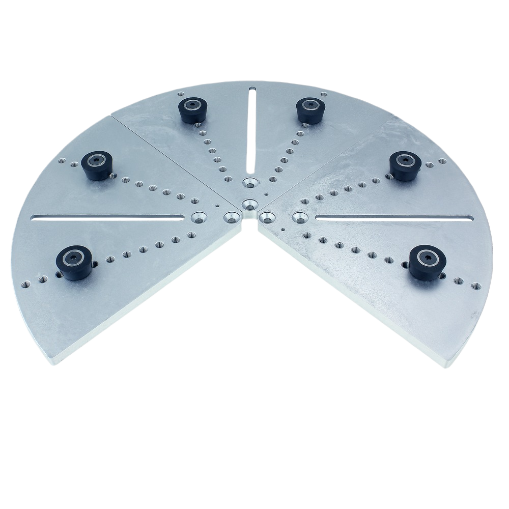 Adjustable metal jaws with multiple mounting points for woodworking tools in Oneway and Woodworking Tools collections