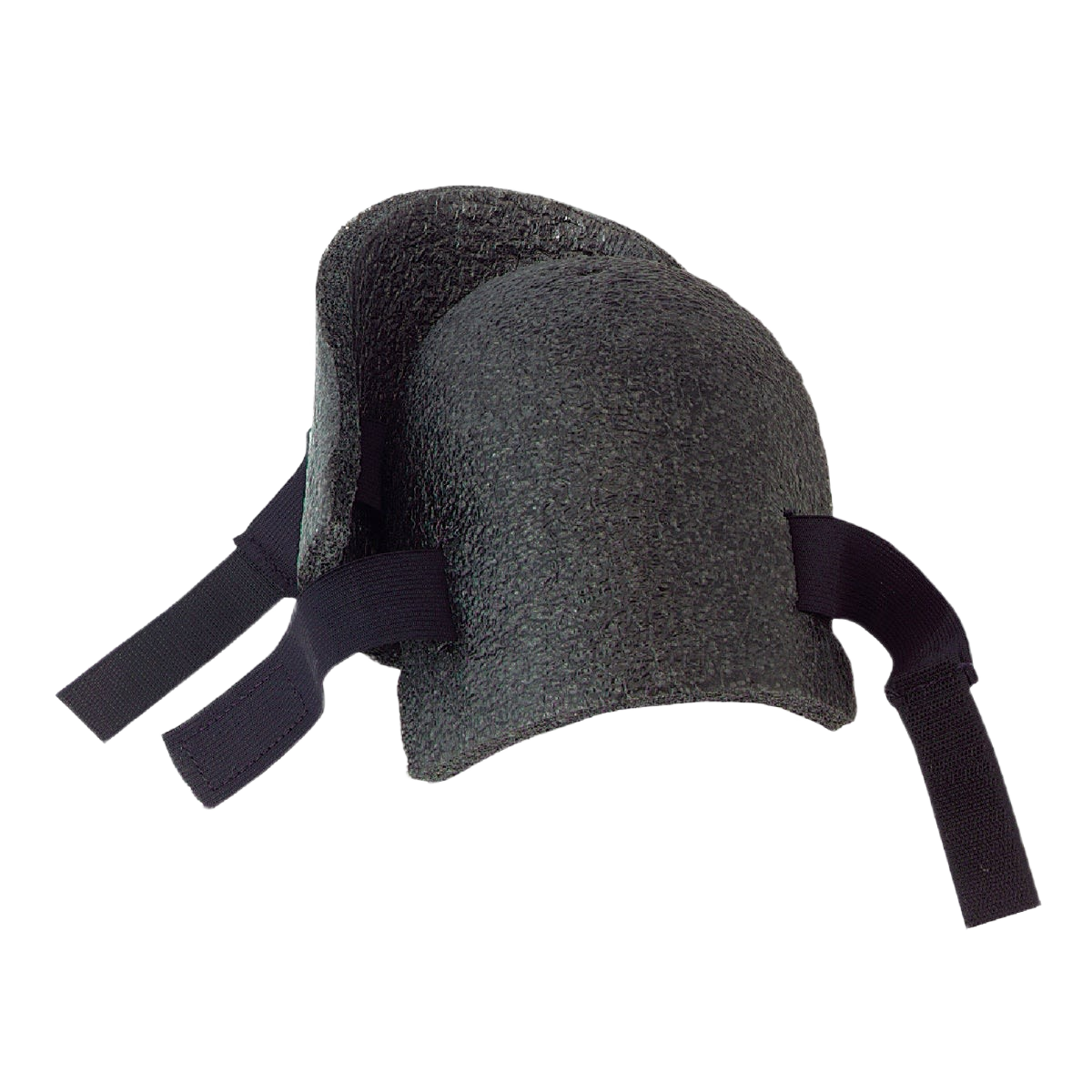 Lightweight gray foam kneepad with adjustable black straps for comfortable home improvement and tools use