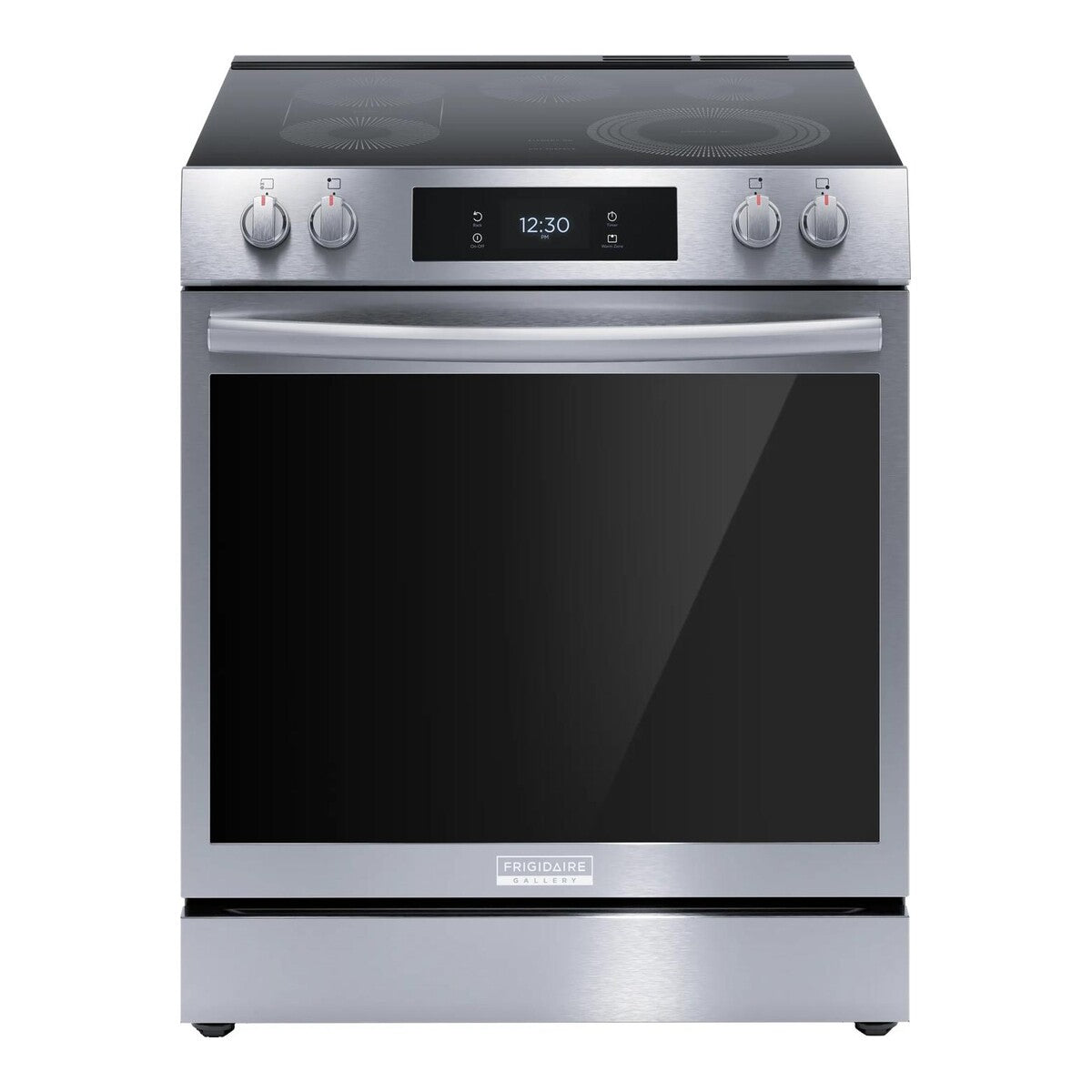30" Front Control Electric Range with Total Convection