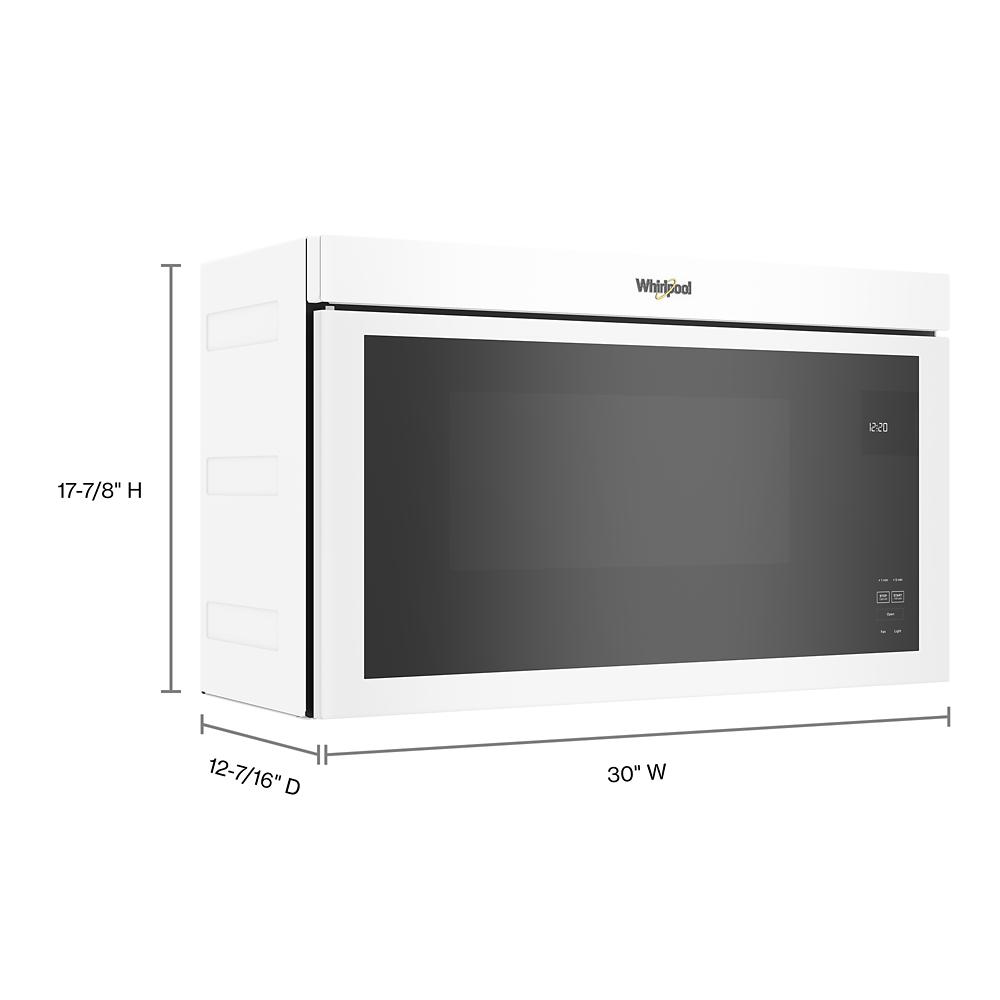 1.1 Cu. Ft. Flush Mount Microwave with Turntable-Free Design