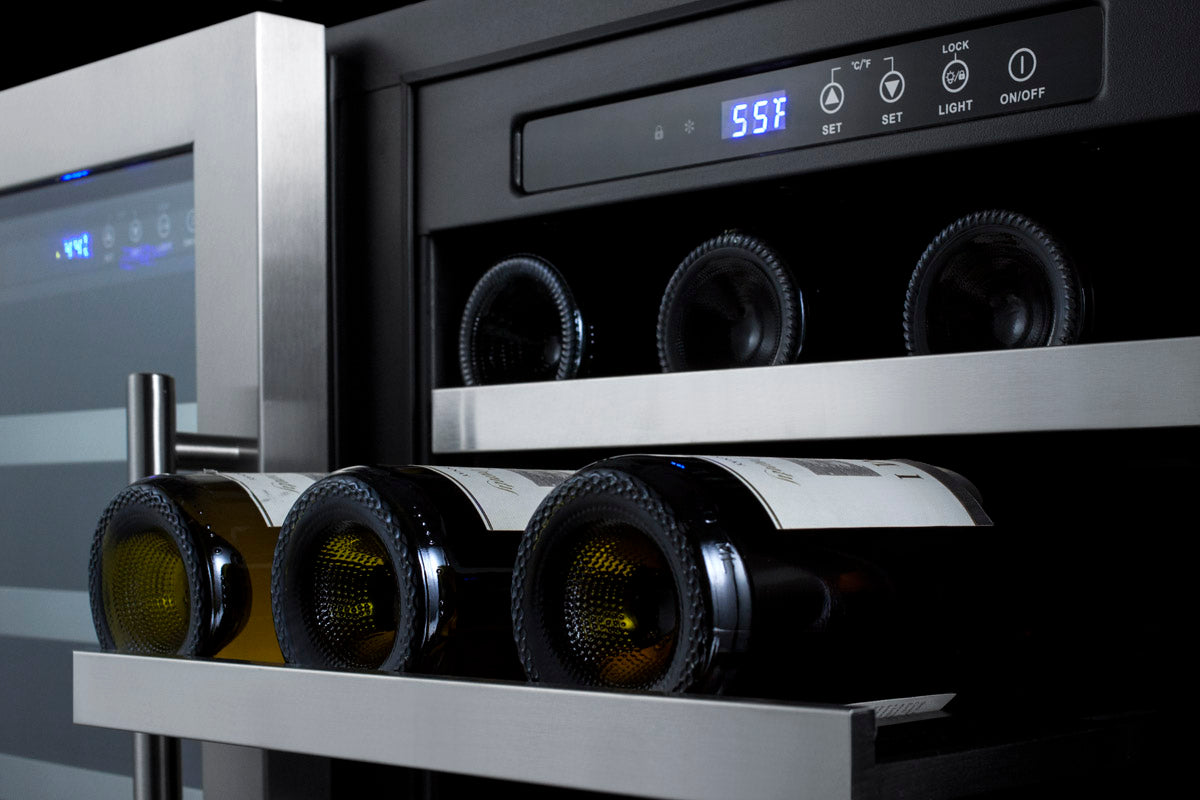 36" Wide Built-In Wine Cellar, ADA Compliant